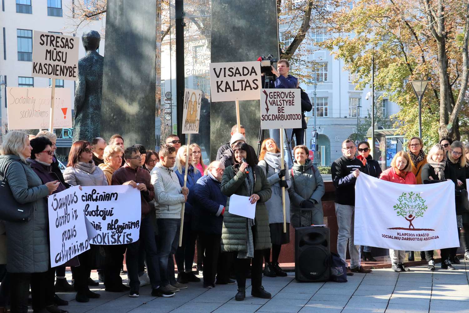 Visuotinė šalies socialinių darbuotojų protesto akcija (4)